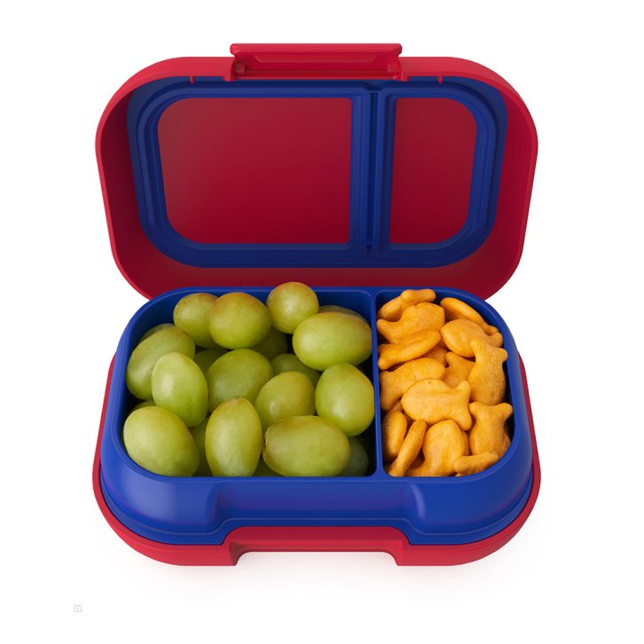 Red / Royal Bentgo Chill Lunch Kids' Snack Box USA | 285104DXQ