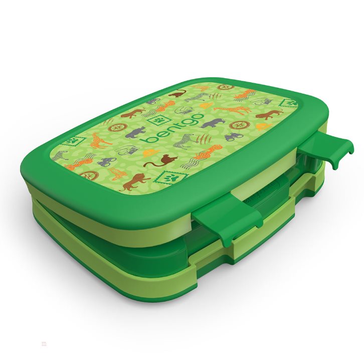 Safari Bentgo Prints Kids' Lunch Box USA | 945318OPF