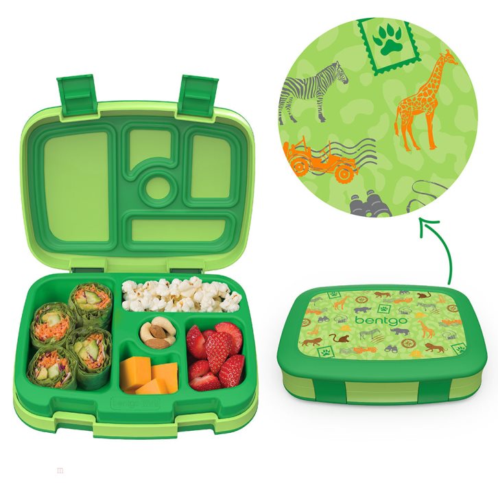 Safari Bentgo Prints Kids' Lunch Box USA | 945318OPF