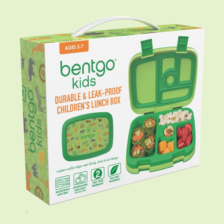 Safari Bentgo Prints Kids' Lunch Box USA | 945318OPF