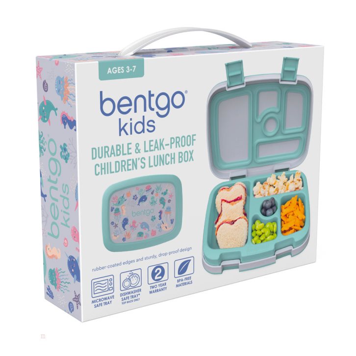 Sea Life Bentgo Prints Kids' Lunch Box USA | 641580QCW