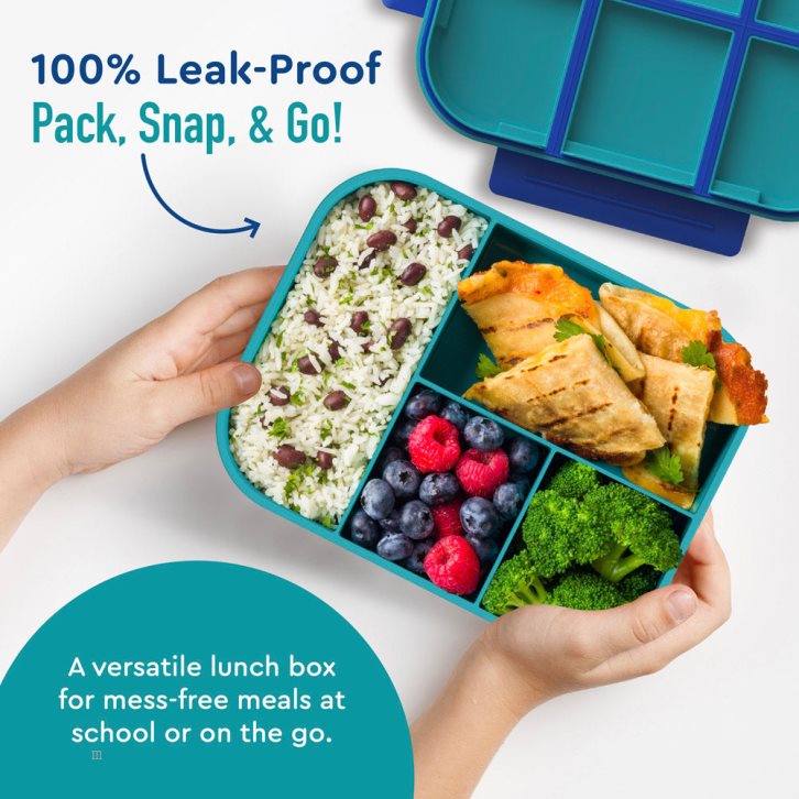 Sharks Bentgo Snap & Go Kids' Lunch Box USA | 871625BEA