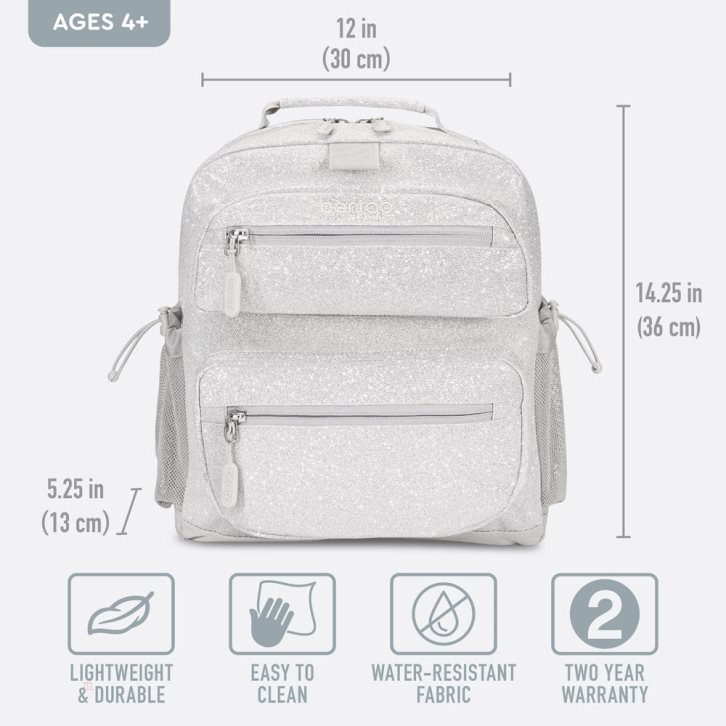 Silver Bentgo Kids' Backpack USA | 543701OLD