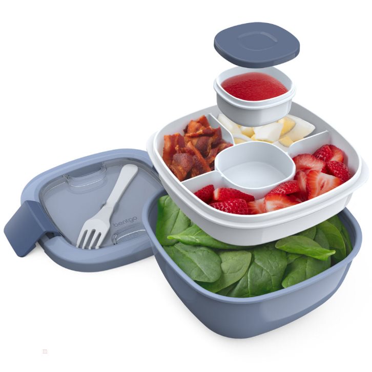 Slate Bentgo All-in-One Adults Salad Container USA | 560298ECO