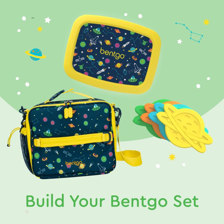 Space Bentgo Prints Kids' Lunch Bag USA | 456017YJF