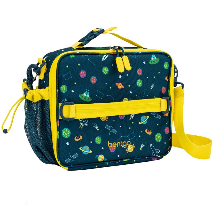 Space Bentgo Prints Lunch Box & Lunch Bag Kids' Lunch Set USA | 725498YQX