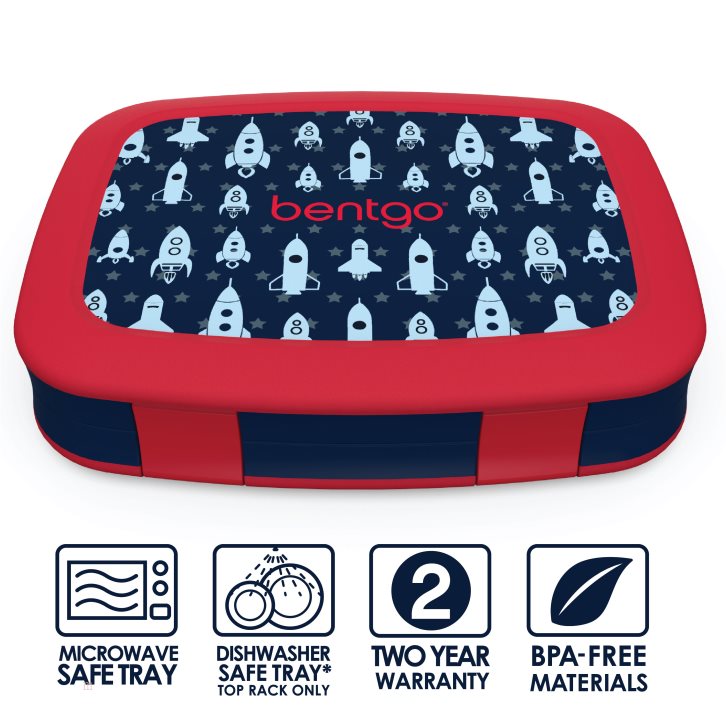 Space Rockets Bentgo Prints Kids' Lunch Box USA | 390614ENJ