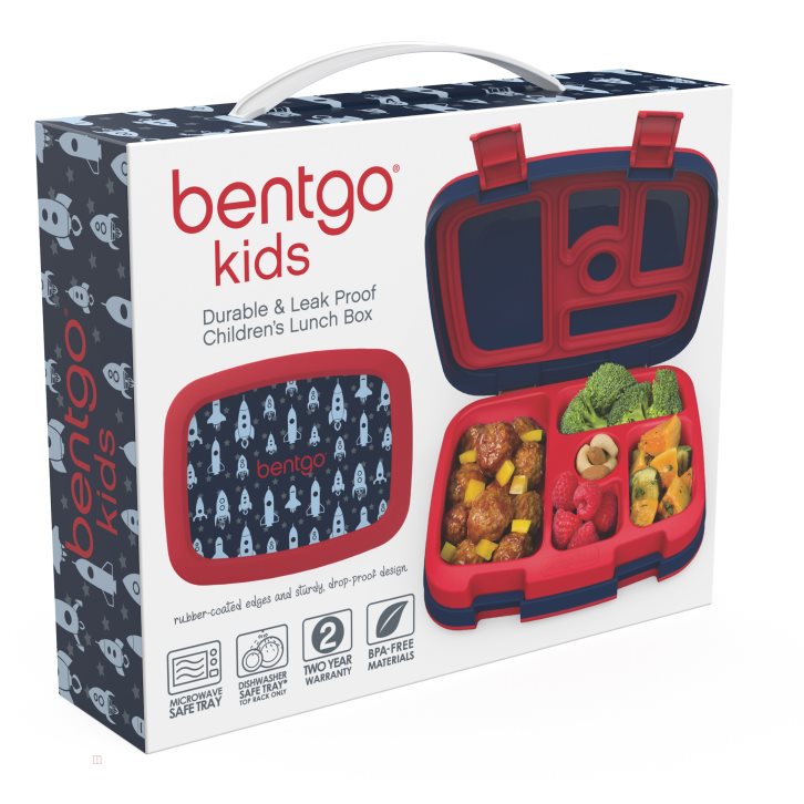 Space Rockets Bentgo Prints Kids' Lunch Box USA | 390614ENJ