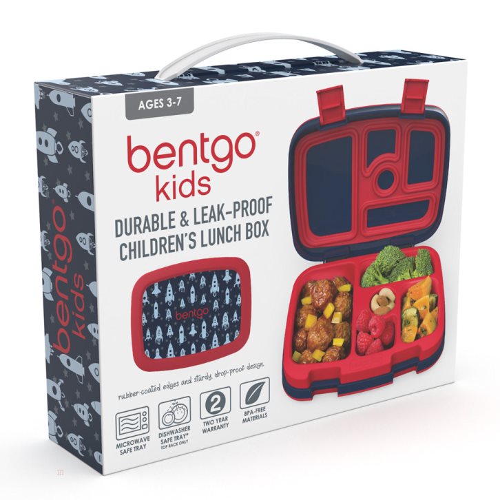 Space Rockets Bentgo Prints Kids' Lunch Box USA | 390614ENJ