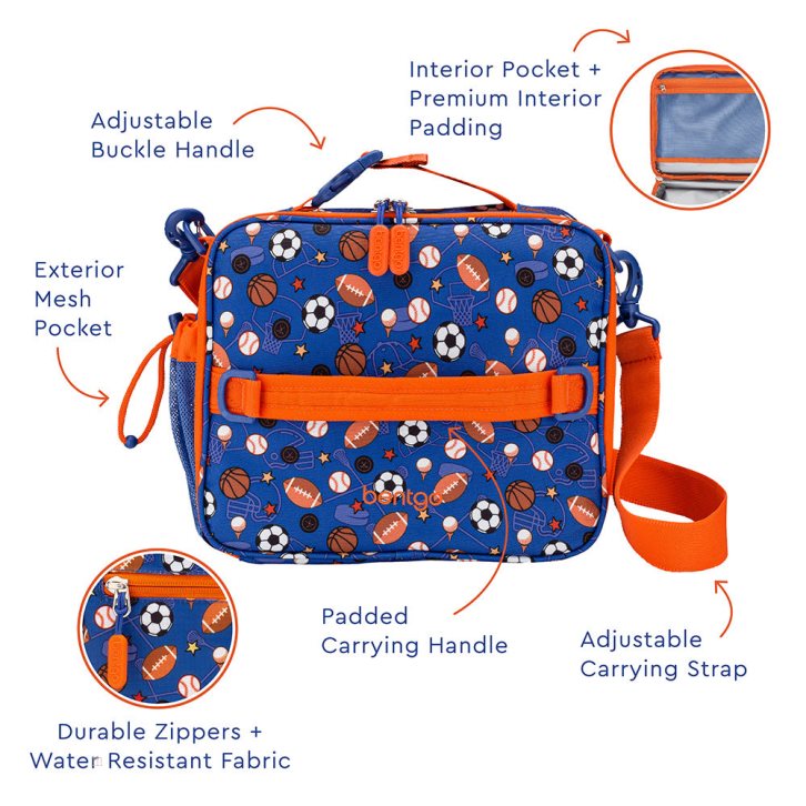 Sports Bentgo Prints Kids' Lunch Bag USA | 169358HUC