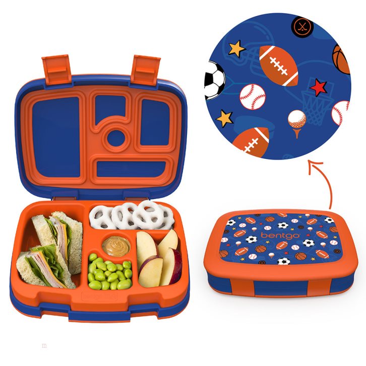 Sports Bentgo Prints Kids' Lunch Box USA | 450632IAU