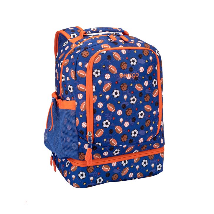 Sports Bentgo Prints Lunch Box Kids' Backpack USA | 326840ONX