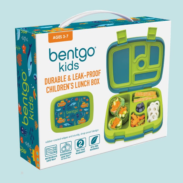 Submarine Bentgo Prints Kids' Lunch Box USA | 980421XON