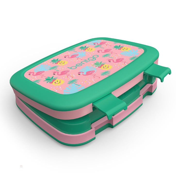 Tropical Bentgo Prints Kids' Lunch Box USA | 137068CJS