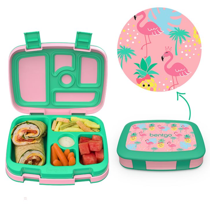 Tropical Bentgo Prints Kids' Lunch Box USA | 137068CJS