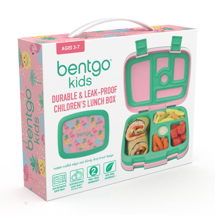 Tropical Bentgo Prints Kids' Lunch Box USA | 137068CJS