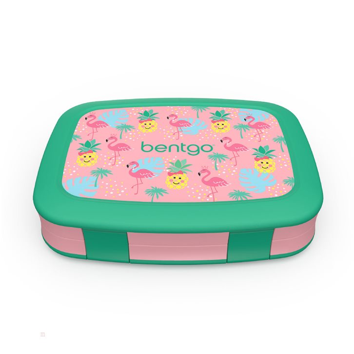 Tropical Bentgo Prints Kids\' Lunch Box USA | 137068CJS