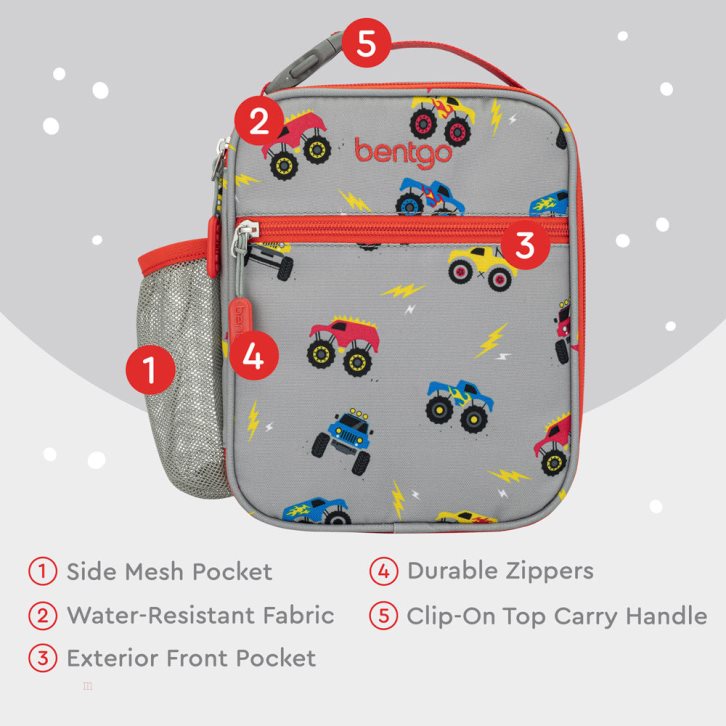 Trucks Bentgo Insulated Lunch Tote Kids' Lunch Box USA | 801469RCS