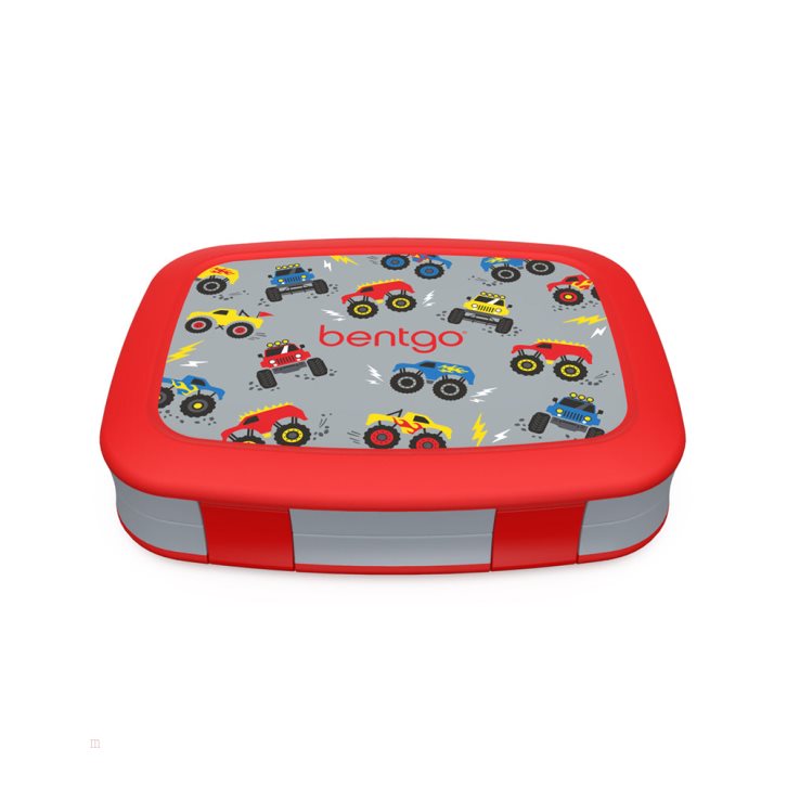 Trucks Bentgo Prints Lunch Box & Lunch Bag Kids' Lunch Set USA | 697081SPB