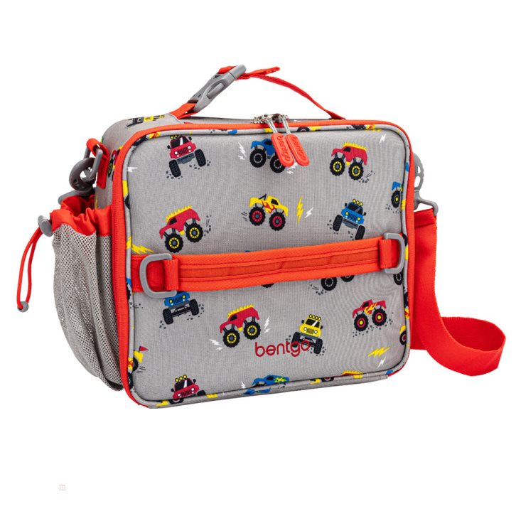 Trucks Bentgo Prints Lunch Box & Lunch Bag Kids' Lunch Set USA | 697081SPB