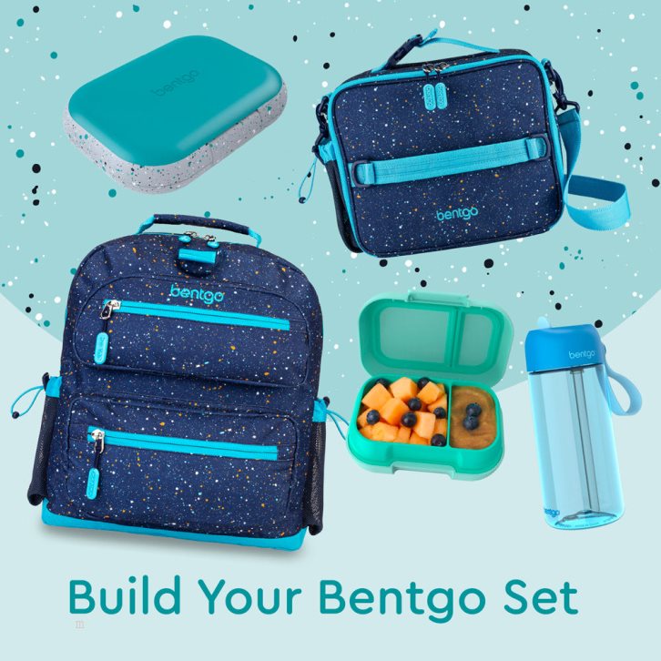 Turquoise Bentgo Chill Kids' Lunch Box USA | 807346WAZ