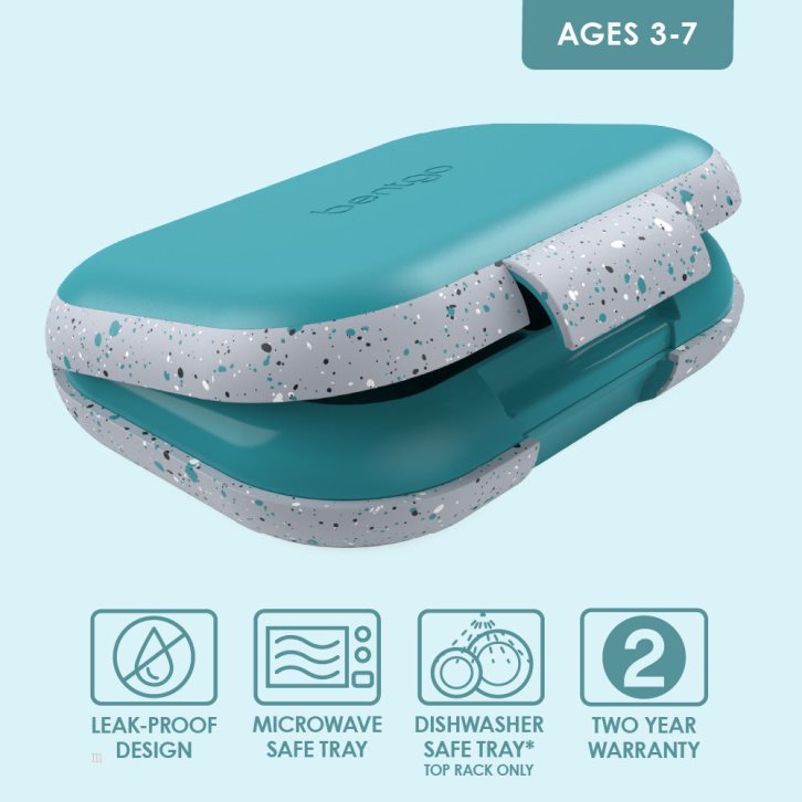 Turquoise Bentgo Chill Lunch Box & 2 Extra Trays with Lids Kids' Lunch Box USA | 345076ANS