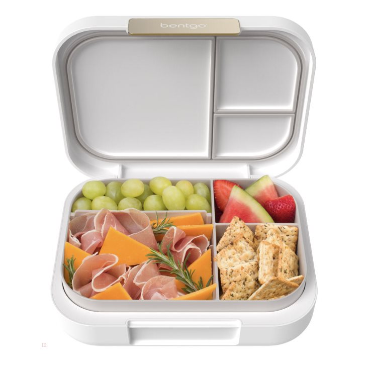 White Bentgo Modern Adults Lunch Box USA | 305912RGJ